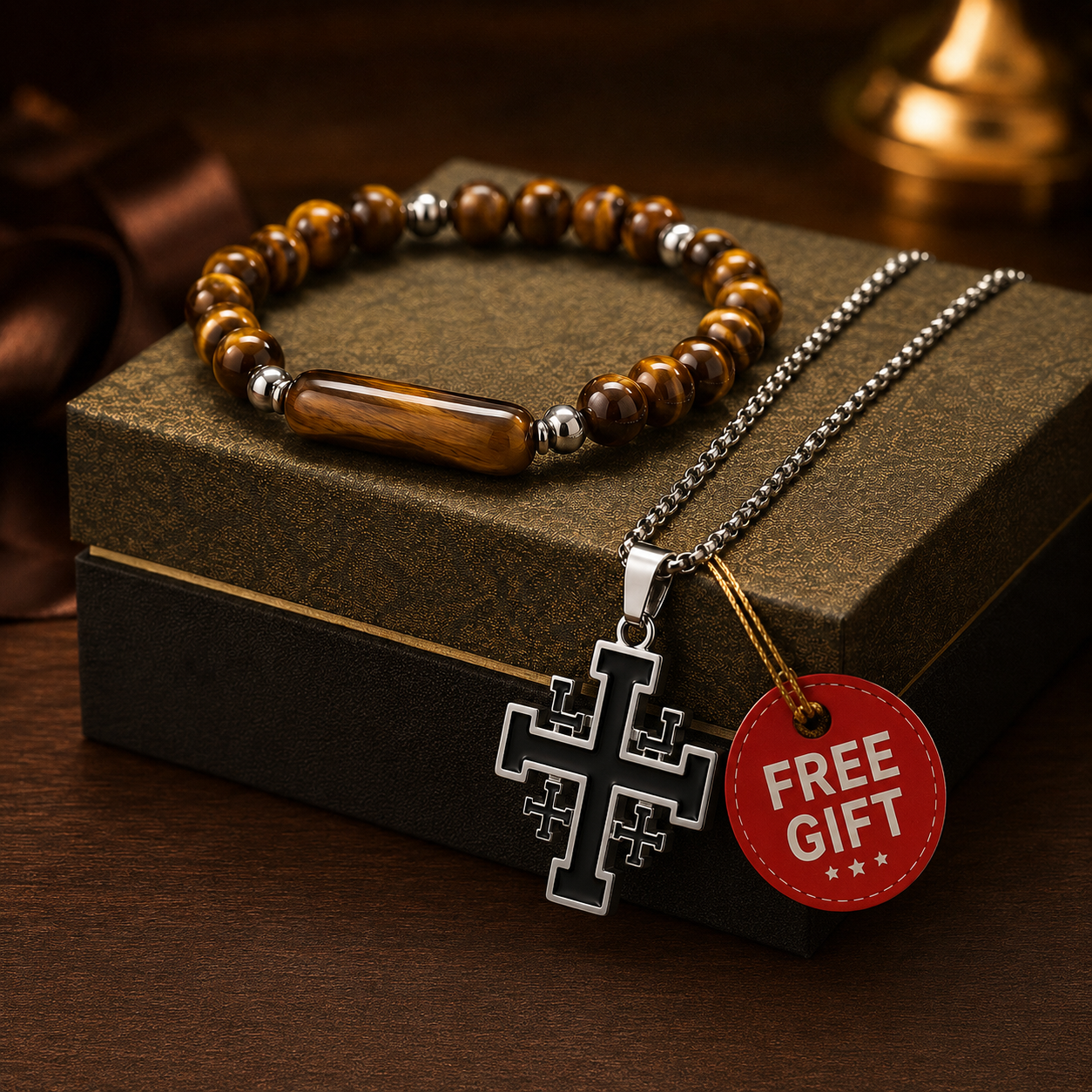 Jerusalem Stone Bracelet